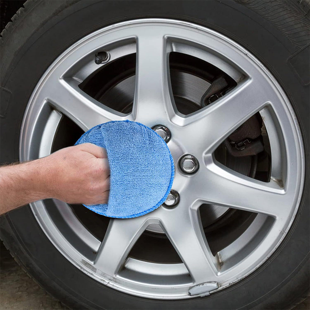 18Pcs Car Wax Applicator Pads Microfiber Sponge for Polishing Cleaning