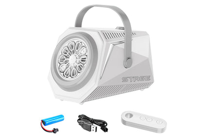 Automatic Blower Remote Control Bubble Machine - White