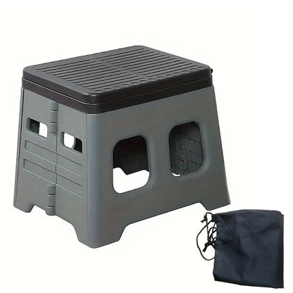 Portable Folding Toilet for Camping and Travel Grey