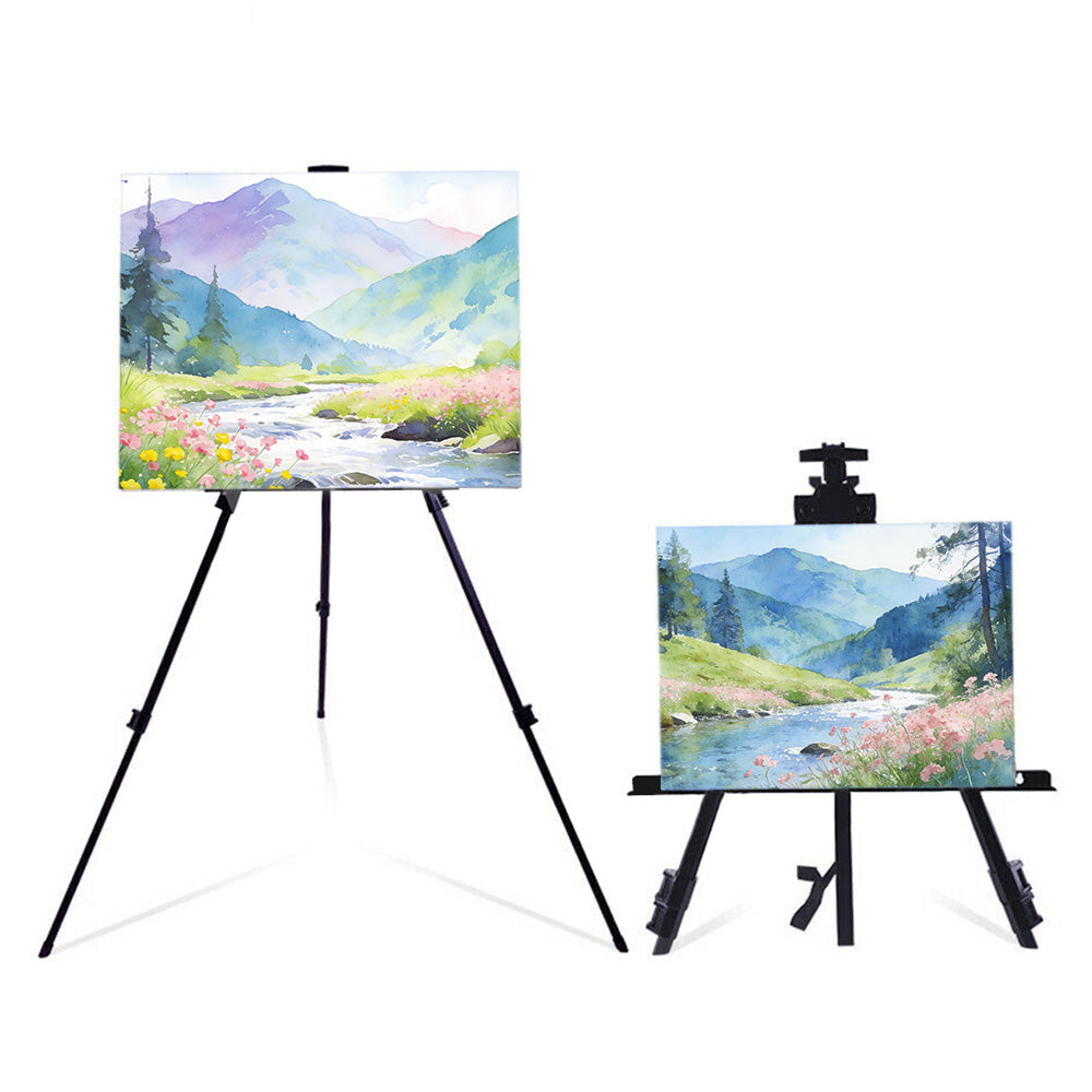 Heavy Duty Metal Easel Folding Tripod Stand for Painting Poster Display
