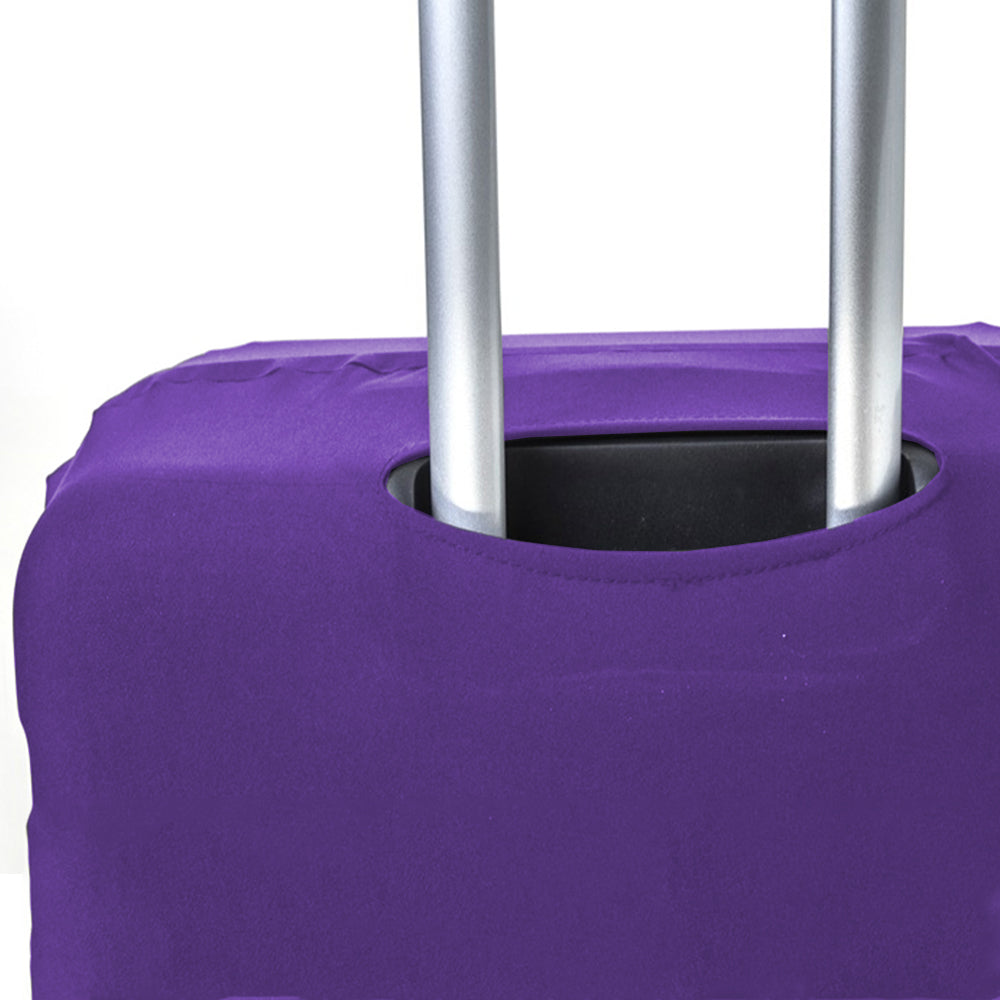 Elastic Luggage Suitcase Cover Travel Case Protector Anti Scratches Slipcover Purple