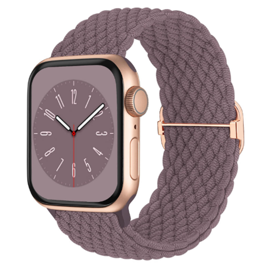 Adjustable Braided Loop Nylon Strap Compatible with Apple Watch Style 4