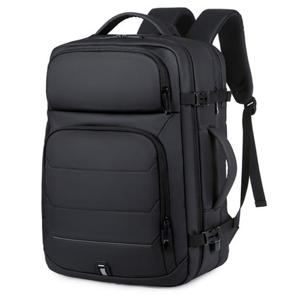 Large Capacity Expandable Business Luggage Backpack Water-repellent Travel Bag Laptop Bag