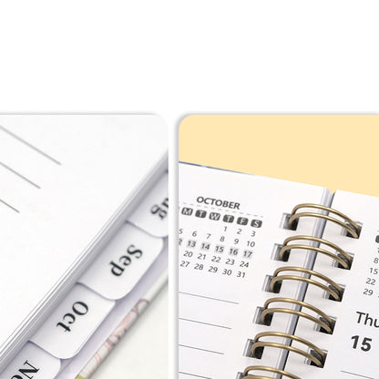 3 Pack 2027 Spiral Planner Monthly Weekly Portable Organizer Notebook