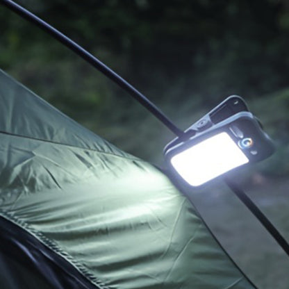 USB Solar Dual Charging Camping Clip Light-Army Green