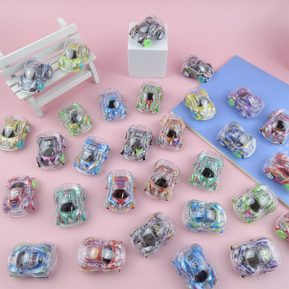 50PCS Mini Pull-Back Cars Set Racing Vehicle Toys for Goodie Bag Stuffers