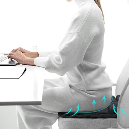 3D Air Cell Inflatable Seat Cushion for Airplane Office Chair Car Wheelchair Style 1