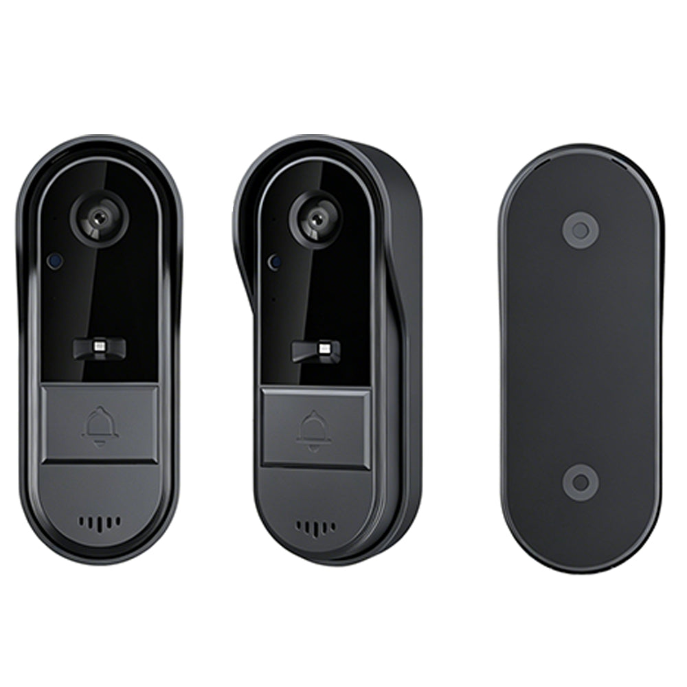 1080P Wireless Smart Doorbell Camera No Subscription with 4.3in Monitor
