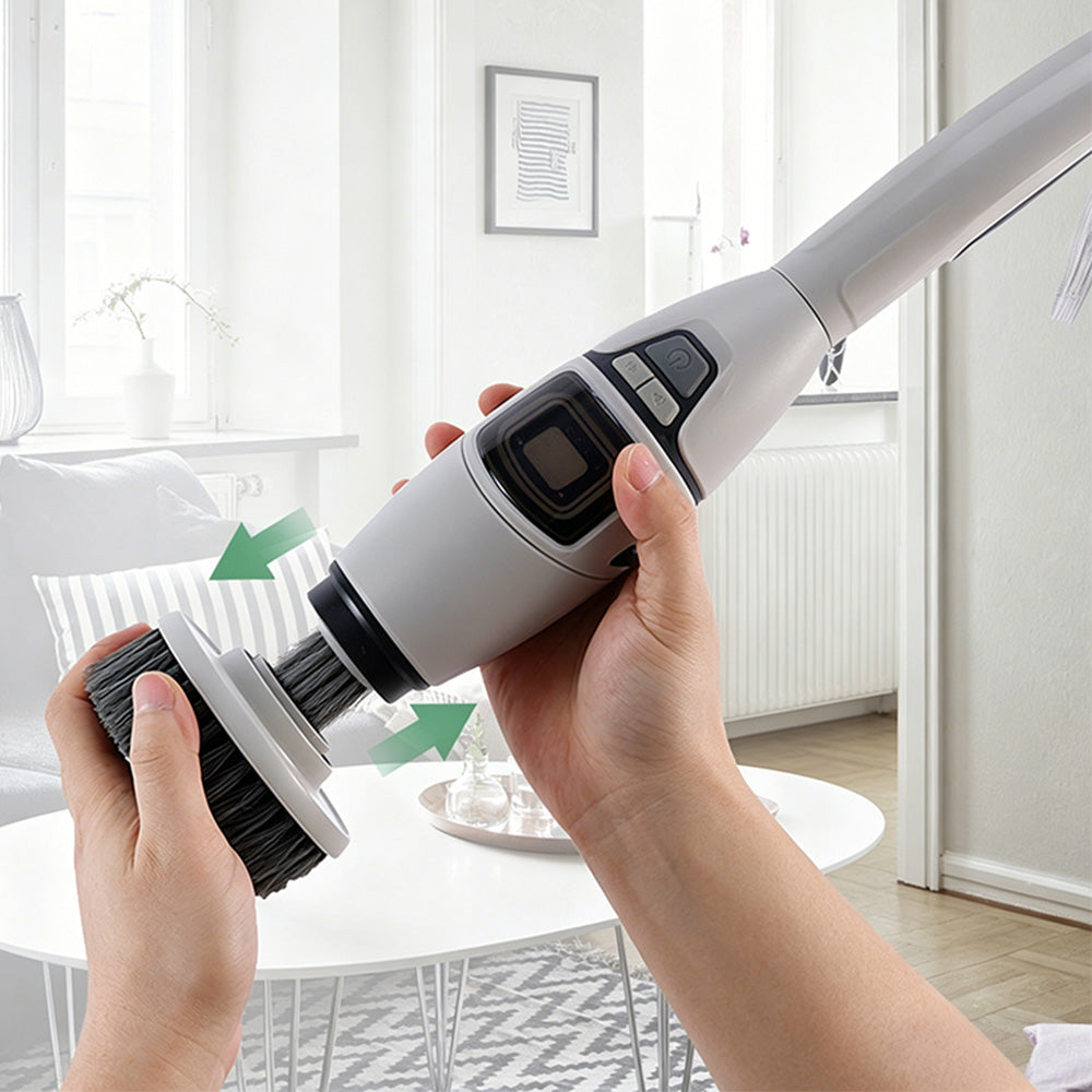 Electric Spin Scrubber with 10 Brush Heads