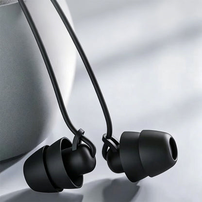 Wired Sleep Headphones in Ear Ultra Lightweight for Side Sleeper-Black