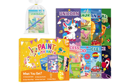 24 Water Coloring Books for Little Ones Party Favors Water Painting Books