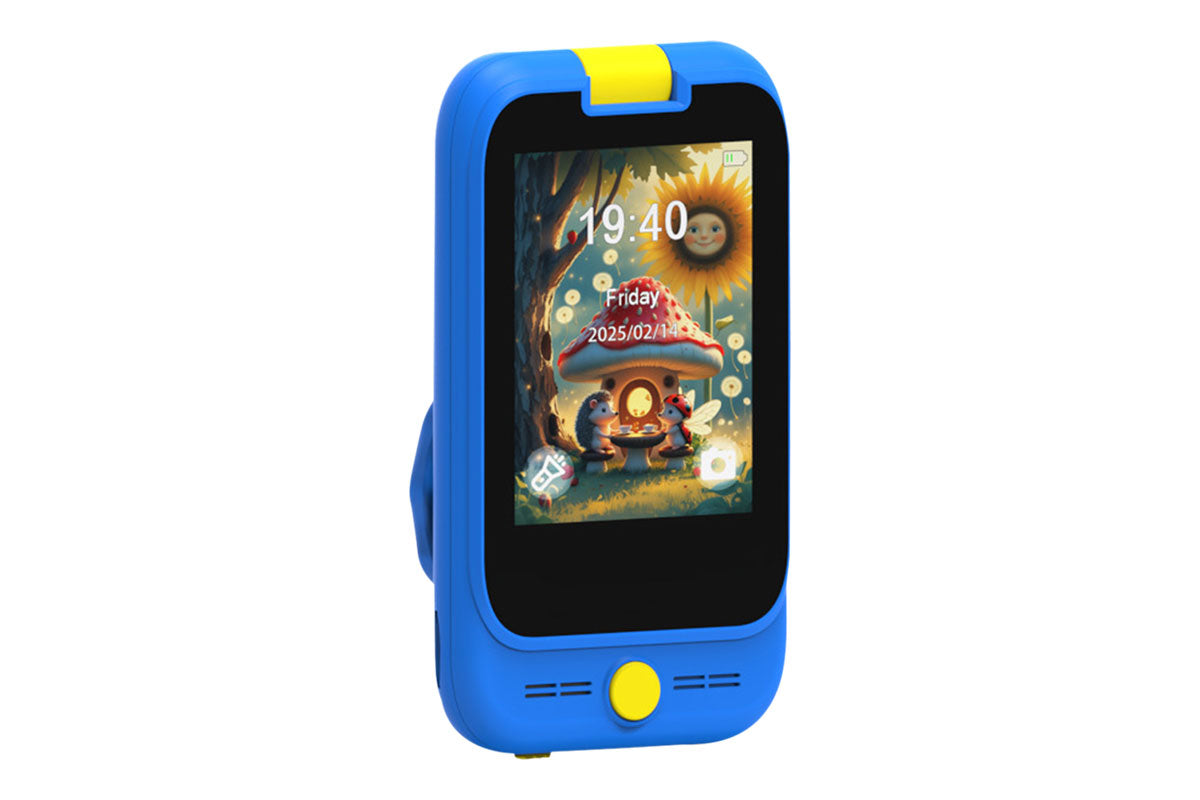 2 in 1 Smart Phone and Microscope Camera Mini Handheld STEM Educational Toy-Blue