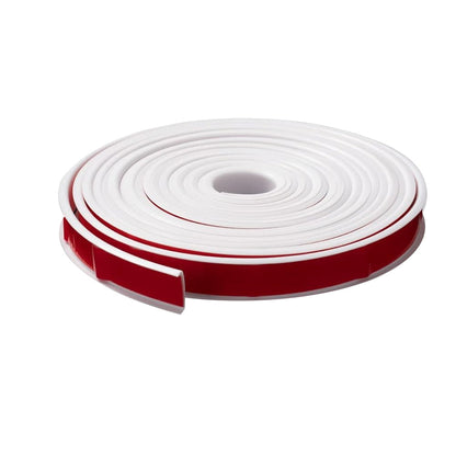 U-Shape Edge Banding Self Adhesive Edge Banding Corner and Collapsible Edge Protector for Cabinet Repair White