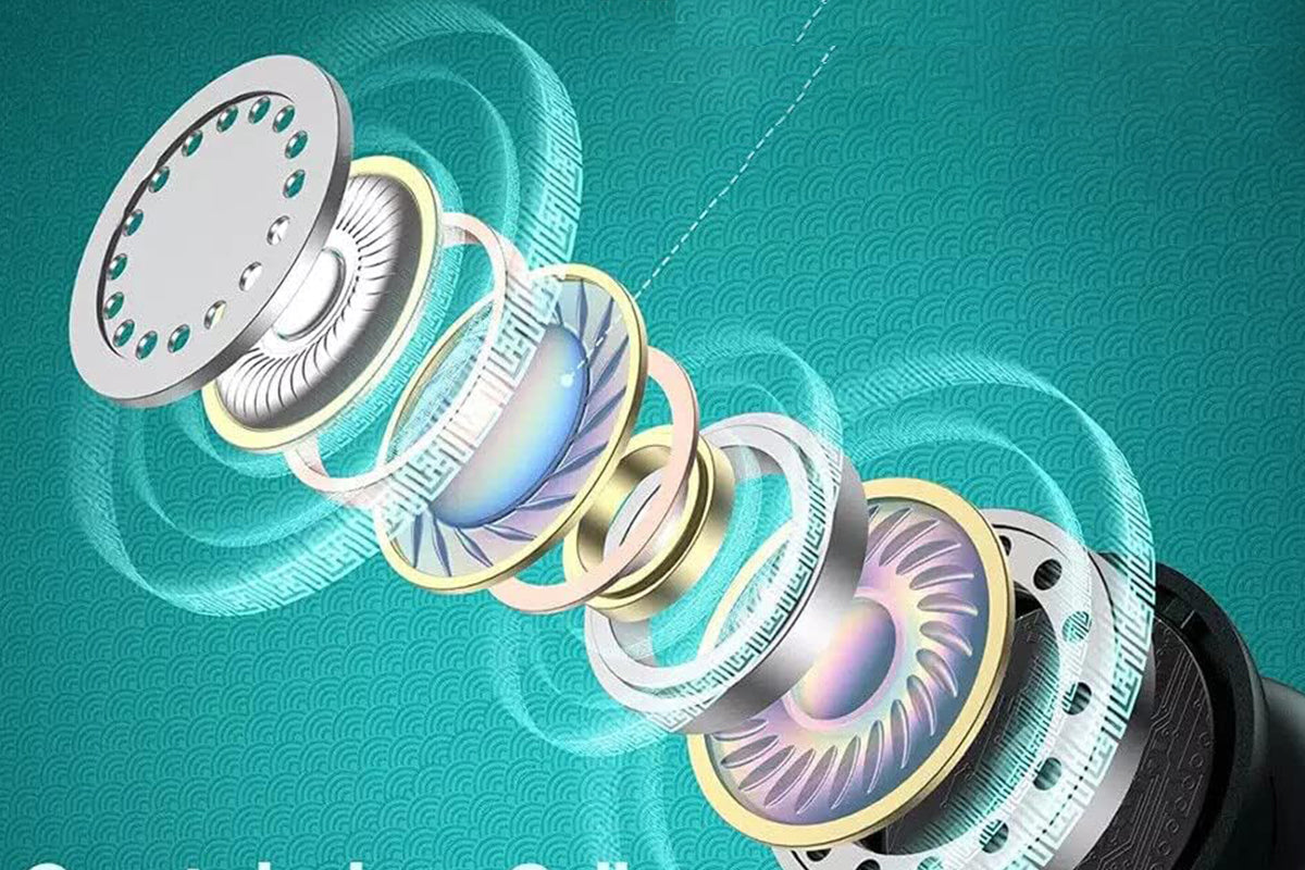 5.3 Bluetooth Headphones Wireless Earbuds 72hrs Playtime Wireless Charging Case Digital Display Sports Ear Buds