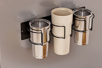 2Pcs 3-Cup Organizer Holder for Stanley  Cabinet Fridge Wall Magnetic Storage