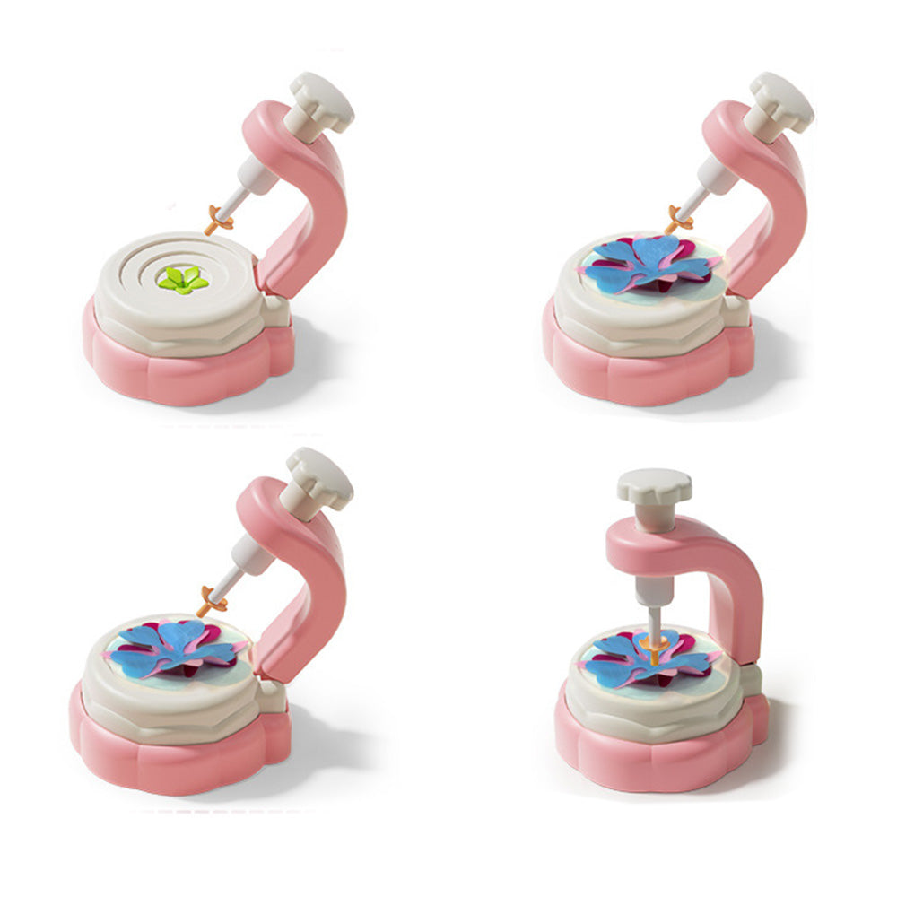 Fabric Flower Bouquets Toys DIY Craft Kits Toys For Kids Flowers Market Toy