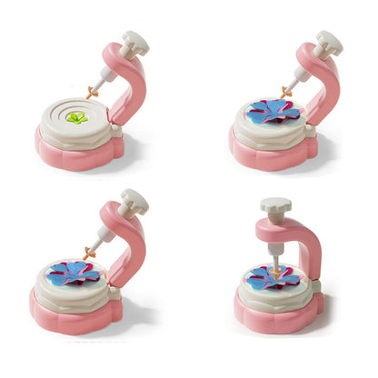 Fabric Flower Bouquets Toys DIY Craft Kits Toys For Kids Flowers Market Toy