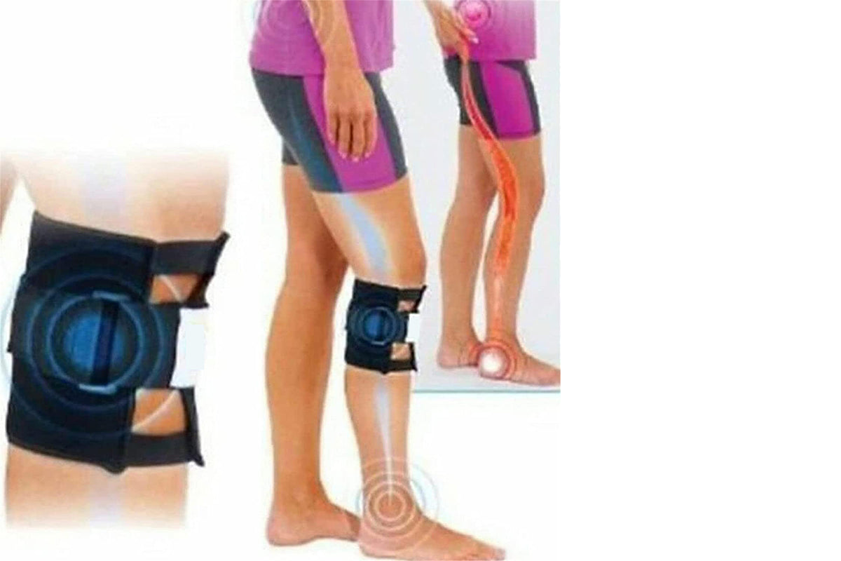 4Pcs Pressure Point Brace Massage Tool Body Trigger Point Massager Therapy Knee Recovery Pad Brace Leg Knee