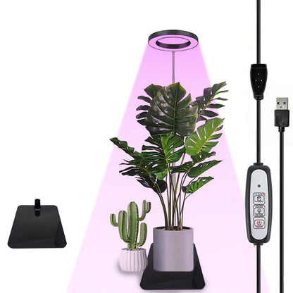 Grow Light for Indoor Plants Full Spectrum 20 LED with Adjustable Brightness