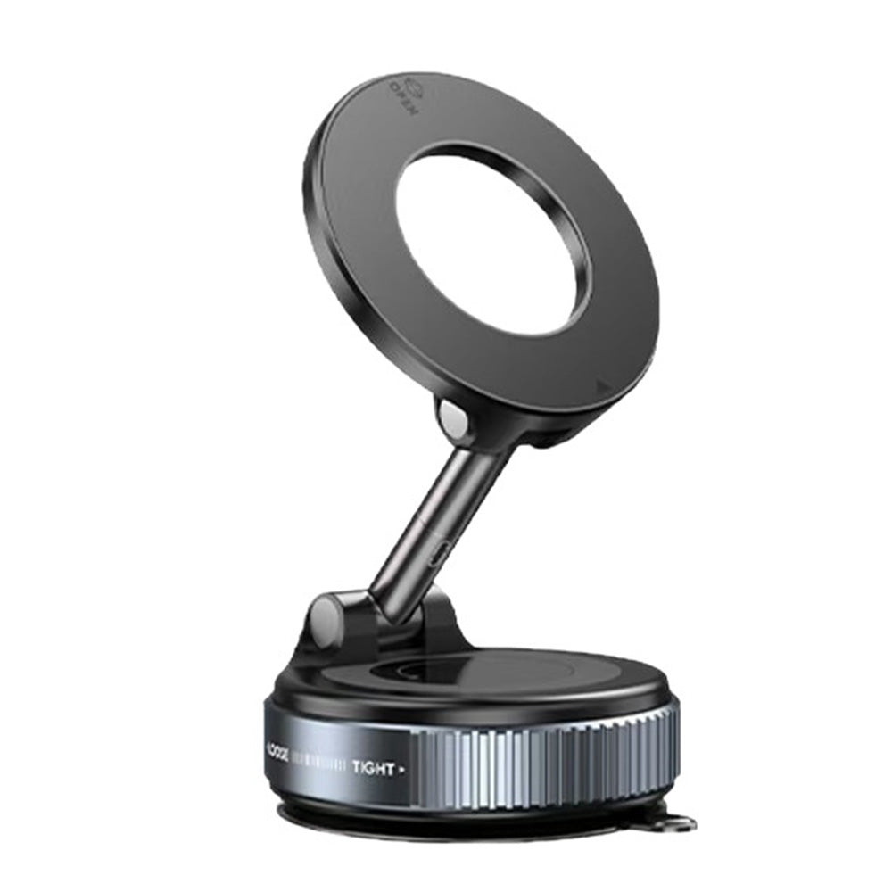 Magnetic Car Phone Holder with Vacuum Suction for Dashboard & Windshield