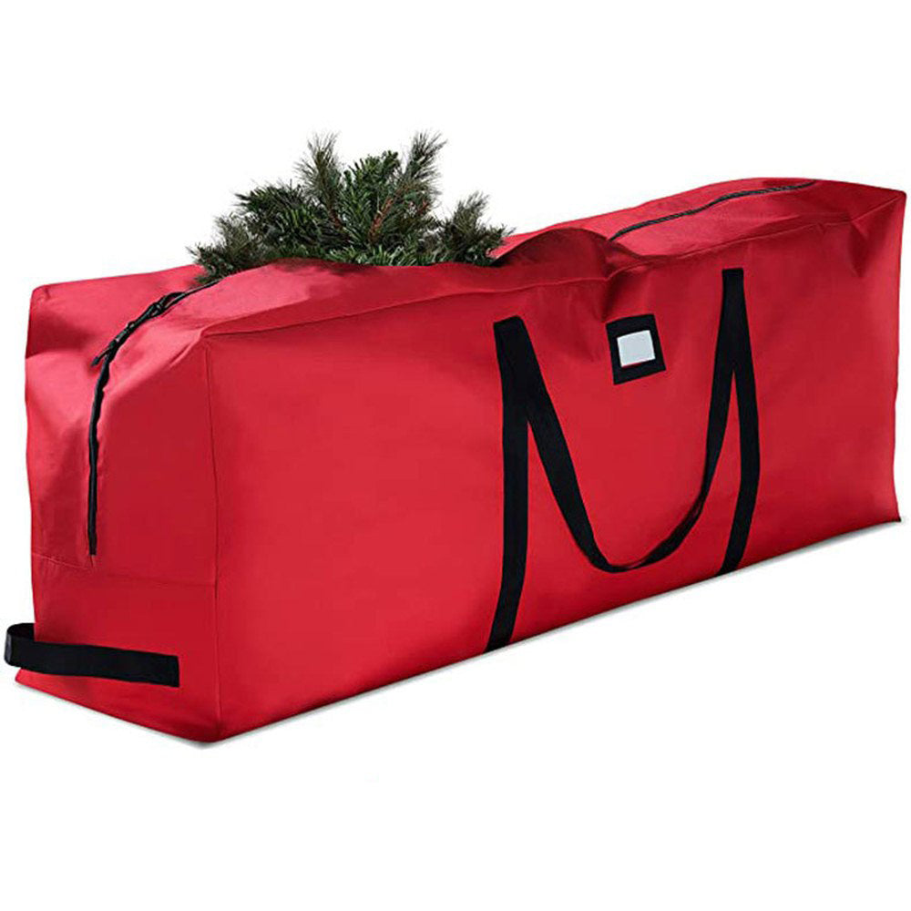 Christmas Tree Storage Bag Large Christmas Storage Containers Xmas Holiday Tree Bag-Red