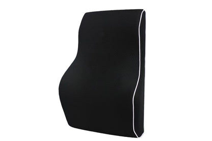 Ergonomic Lumbar Back Support Cushion Memory Foam Backrest with Adjustable Strap