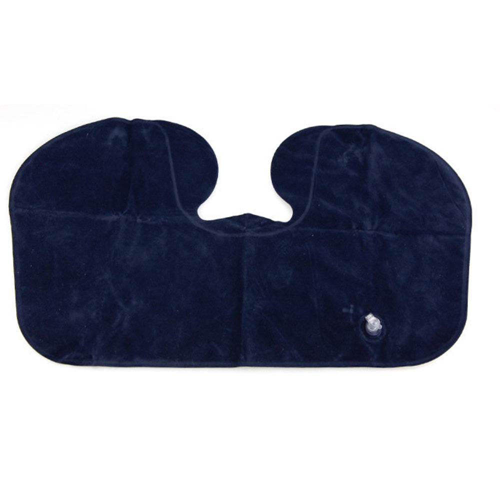 2 Pack Inflatable Travel Neck Pillow-Dark Blue