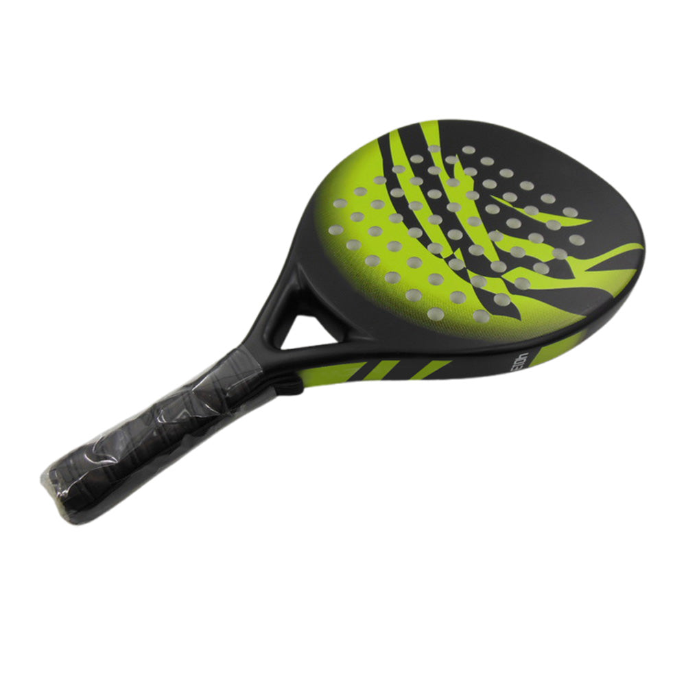 Carbon Fiber Paddle Tennis Racket with EVA Core & Carry Bag ââ‚?Beach/Court Green