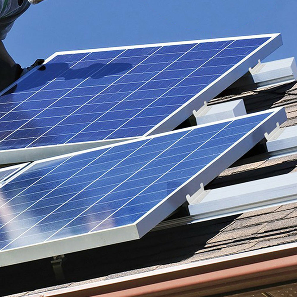 8Pcs Solar Panel Mounting Bracket Set for RV Roofs