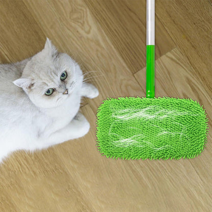 8Pcs Replacement Microfiber Mop Pads Compatible with Swiffer Sweeper Reusable Sweeping Cloths