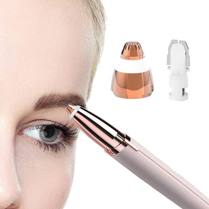 4 Pack Eyebrow Razor Replacement Heads for Flawless Brows Hair Removal Tool
