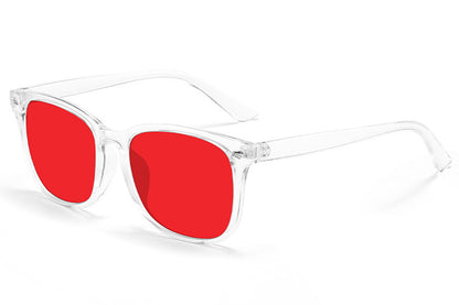 Sleep Glasses Blue Light Blocking Glasses for Gaming Working Sleeping-Transparent