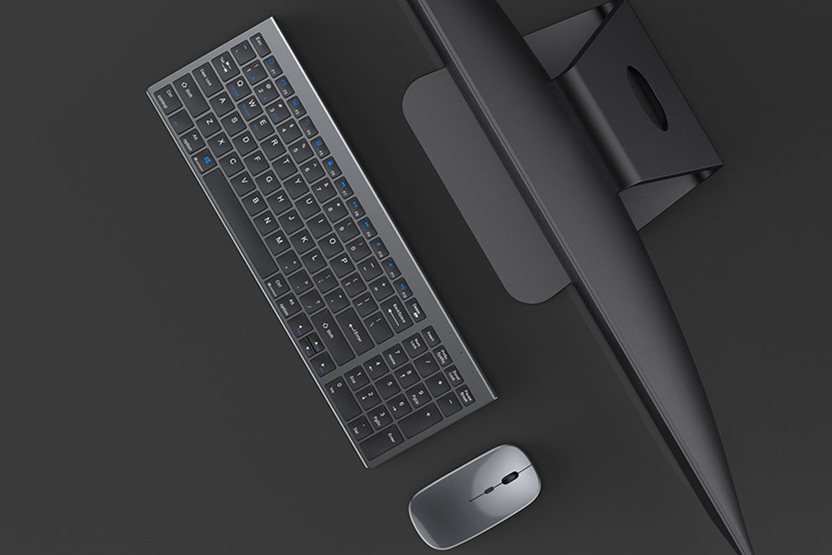 Triple Modes Bluetooth Wireless Keyboard And Mouse