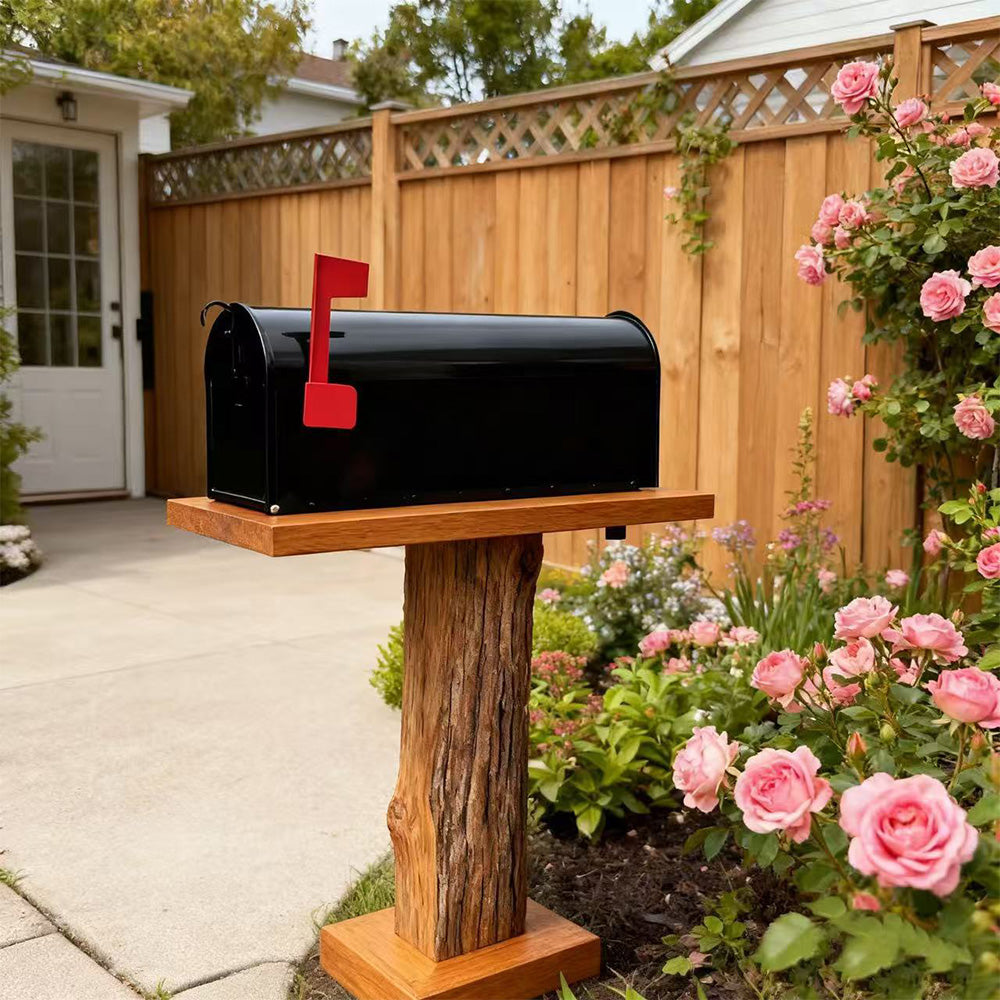 Metal Mailbox for Yard and Garden Weather Resistant Windproof and Anti Rust