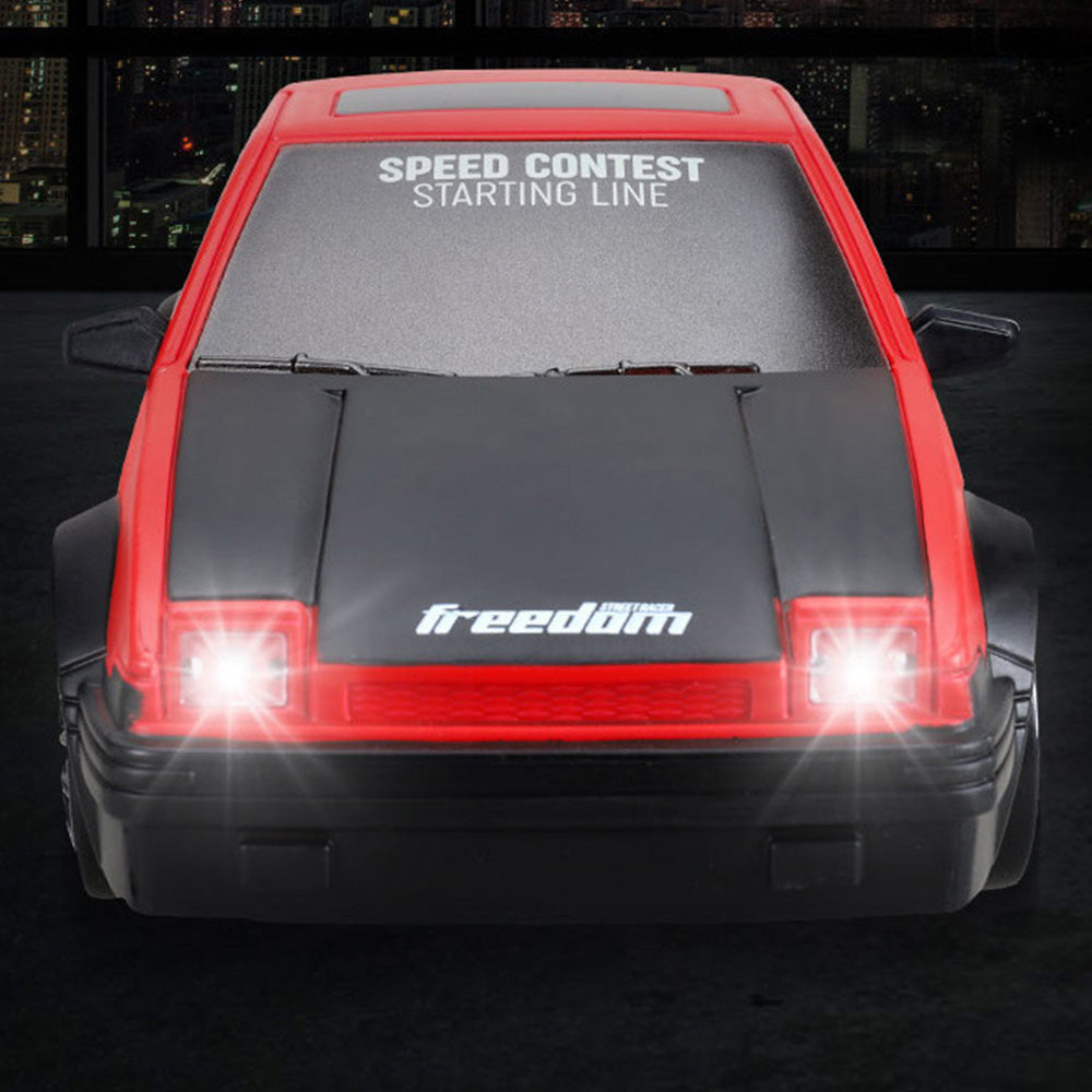 1/24 2.4GHz RC Drift Car 4WD High Speed Remote Control Racing Vehicle Red