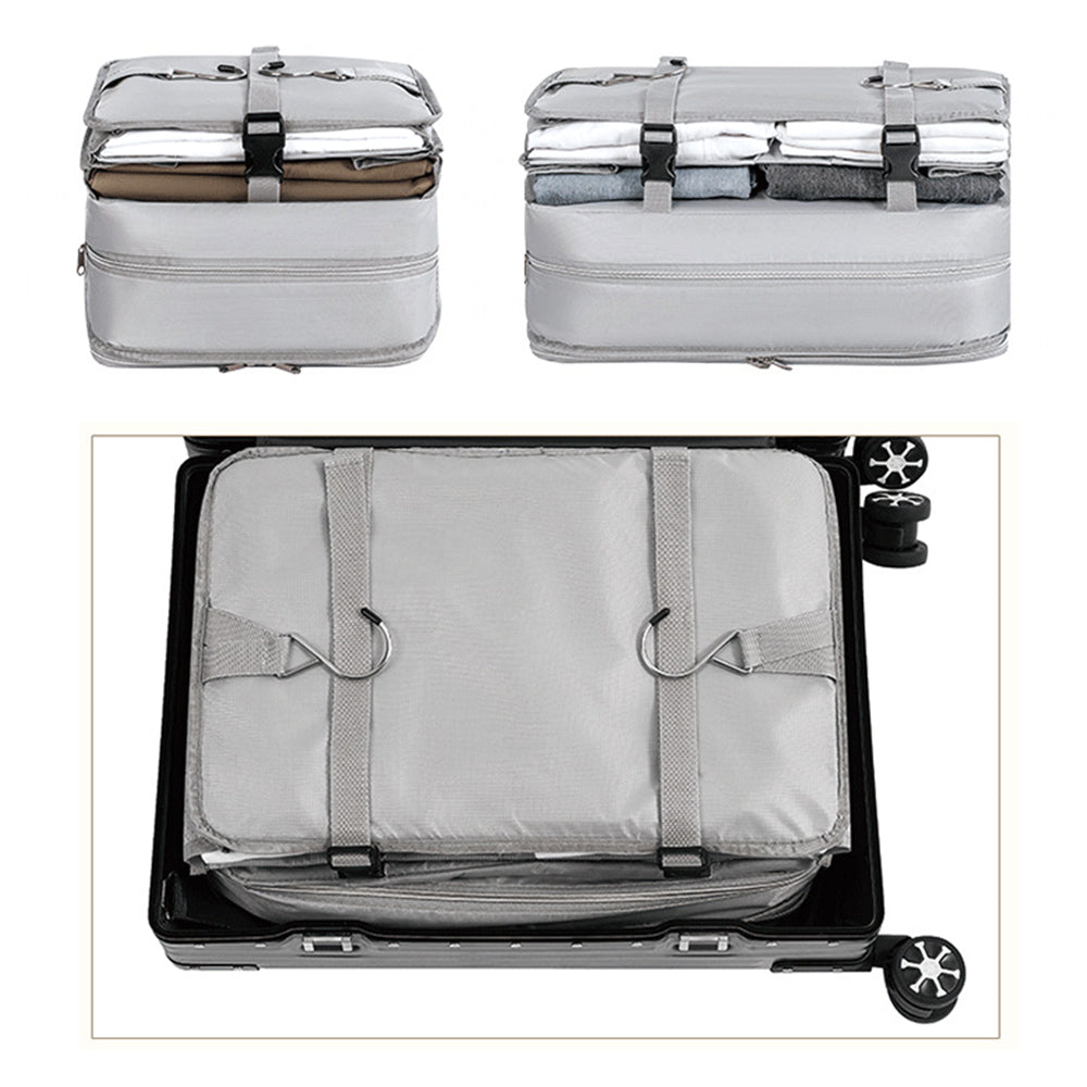 Hanging Packing Cubes Travel Suitcases Compression Organizers