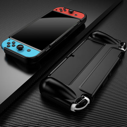 TPU Protective Case for Nintendo Switch OLED 2021 Shockproof Cover Shell Black