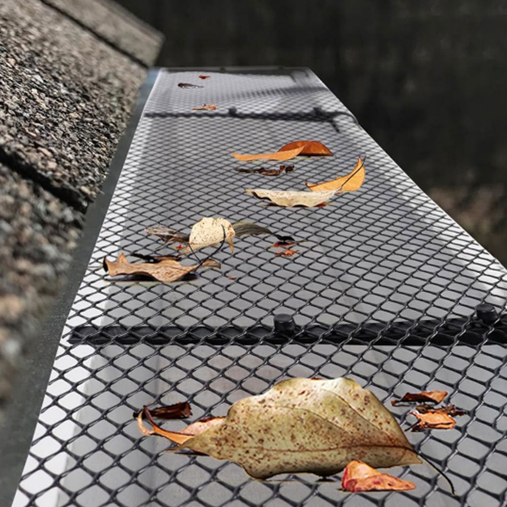 20M Gutter Guard Plastic Mesh Drain Cover Leaf Debris Interceptor