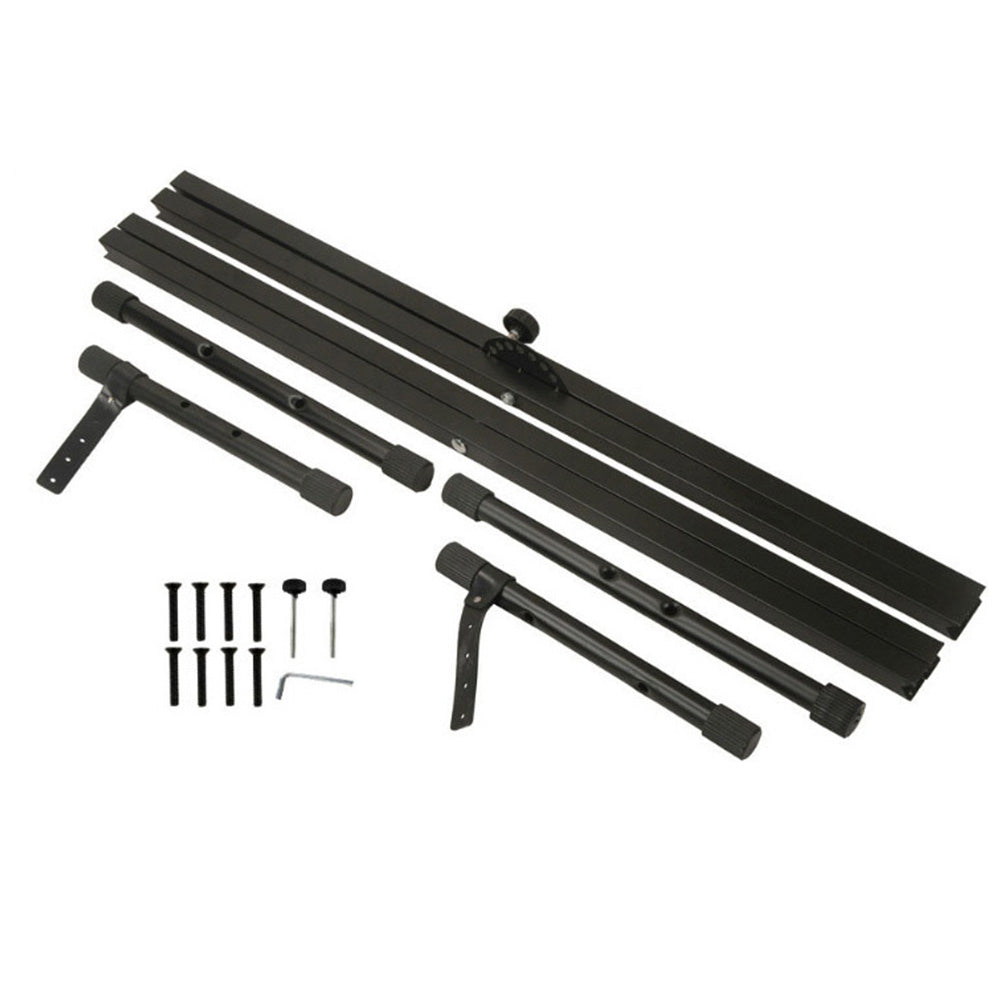 Folding Double Braced X Piano Keyboard Stand Adjustable Height Piano Stand