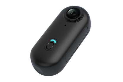 Mini Thumb Action Camera Portable Wearable Camera with Clip Black