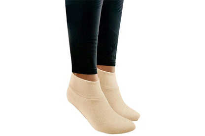 Castor Oil Pack Wrap for Feet Reusable Castor Oil Compress for Women Ankle Support -Khaki