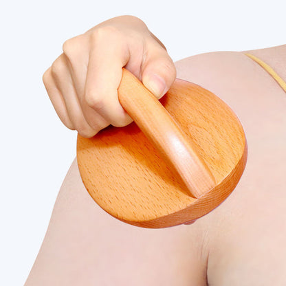 Handheld Wood Massage Tool Lymphatic Body Massager