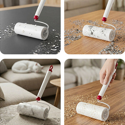 24cm Extendable Lint Roller for Floor Carpet