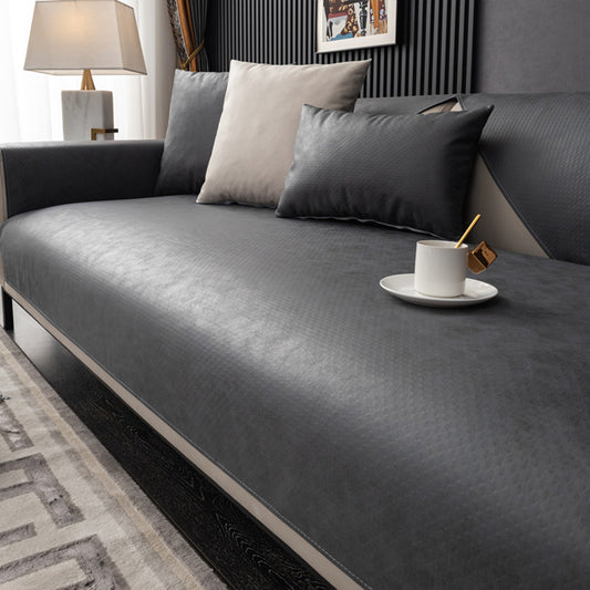 Water Resistant Sofa Cover Stretch Furniture Protector for Kids and Pets -Grey