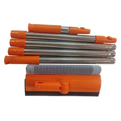 2 in 1 Extendable Window Squeegee Cleaner