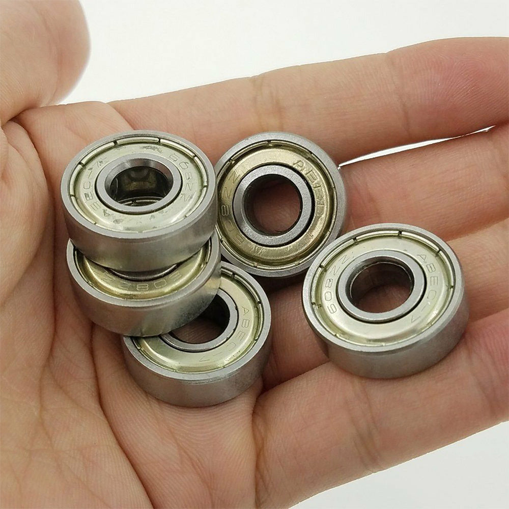20 Piece Carbon Steel 608ZZ Bearings for 3D Printers Skates Bikes