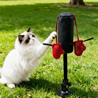 Cat Punching Bag Toy with Suction Cup
