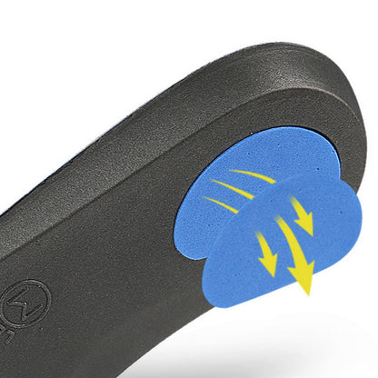 3/4 Support Insoles Orthotic Arch Flat Feet Plantar Fasciitis Arches Shoe Pad