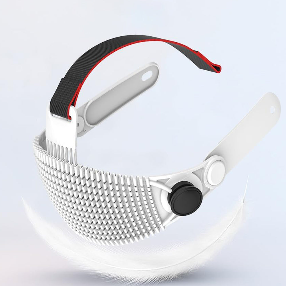 Adjustable Soft Head Strap Compatible with Quest 3 and 3S-White