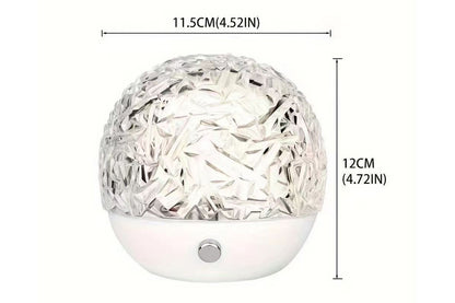 16 Color RGB Water Ripple Mood Lamp with Touch Dimming